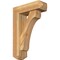 Ekena Millwork Legacy Craftsman Rough Sawn Bracket w/ Offset Brace, Western Red Cedar, 6"W x 18"D x 26"H BKT0604X18X26LEC04RWR - alternate 1